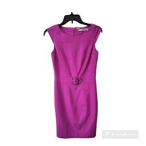 Marc New York Andrew Marc dark pink mid length dress Size 2